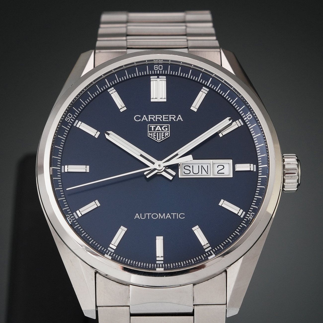 TAG HEUER(USED)태그호이어 WBN2012 까레라 데이 데이트 오토매틱 41 mm